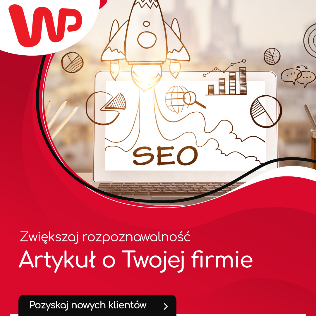 Artykuł sponsorowany WP, reklama na wp