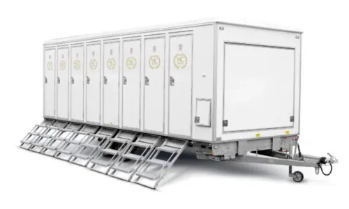 Mobilna toaleta z brandingiem? Możliwości personalizacji